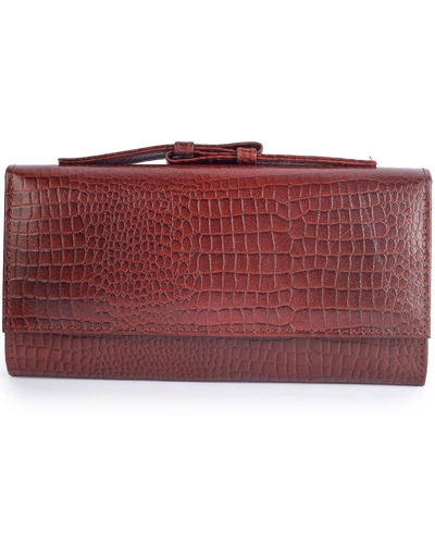 Women's Crafted Snake Clutch &quot;Brown&quot;|| Charmshilp..-11392586