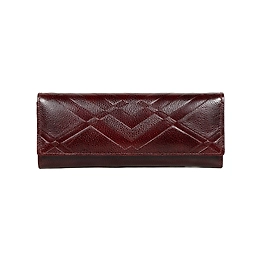 LARGE DESANTIS BREINDEL CLUTCH "Brown" || Charmshilp