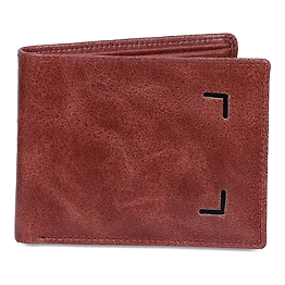 Charmshilp || Men's Crunch wallet "Tan"..