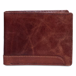 charmshilp || men's crunch wallet "brown"..
