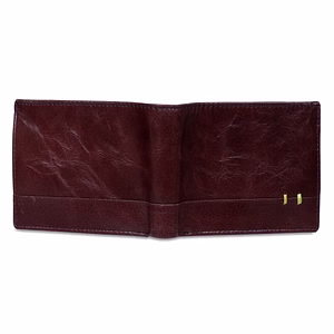 Charmshilp || Leather men's wallet "Dark brown"..
