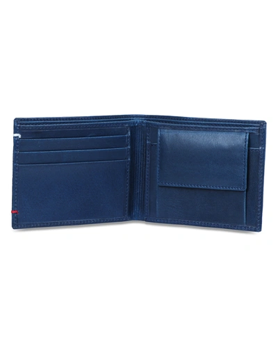 Charmshilp|| Leather Shinning Wallet &quot;Blue&quot;..-1