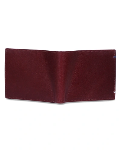Charmshilp|| Leather shinning Wallet &quot;Red wine&quot;..-2