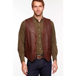 Charmshilp||Men's Leather Waist Coat...