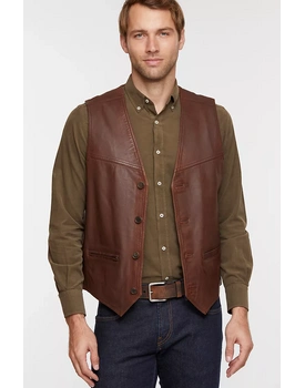 Charmshilp||Men's Leather Waist Coat...