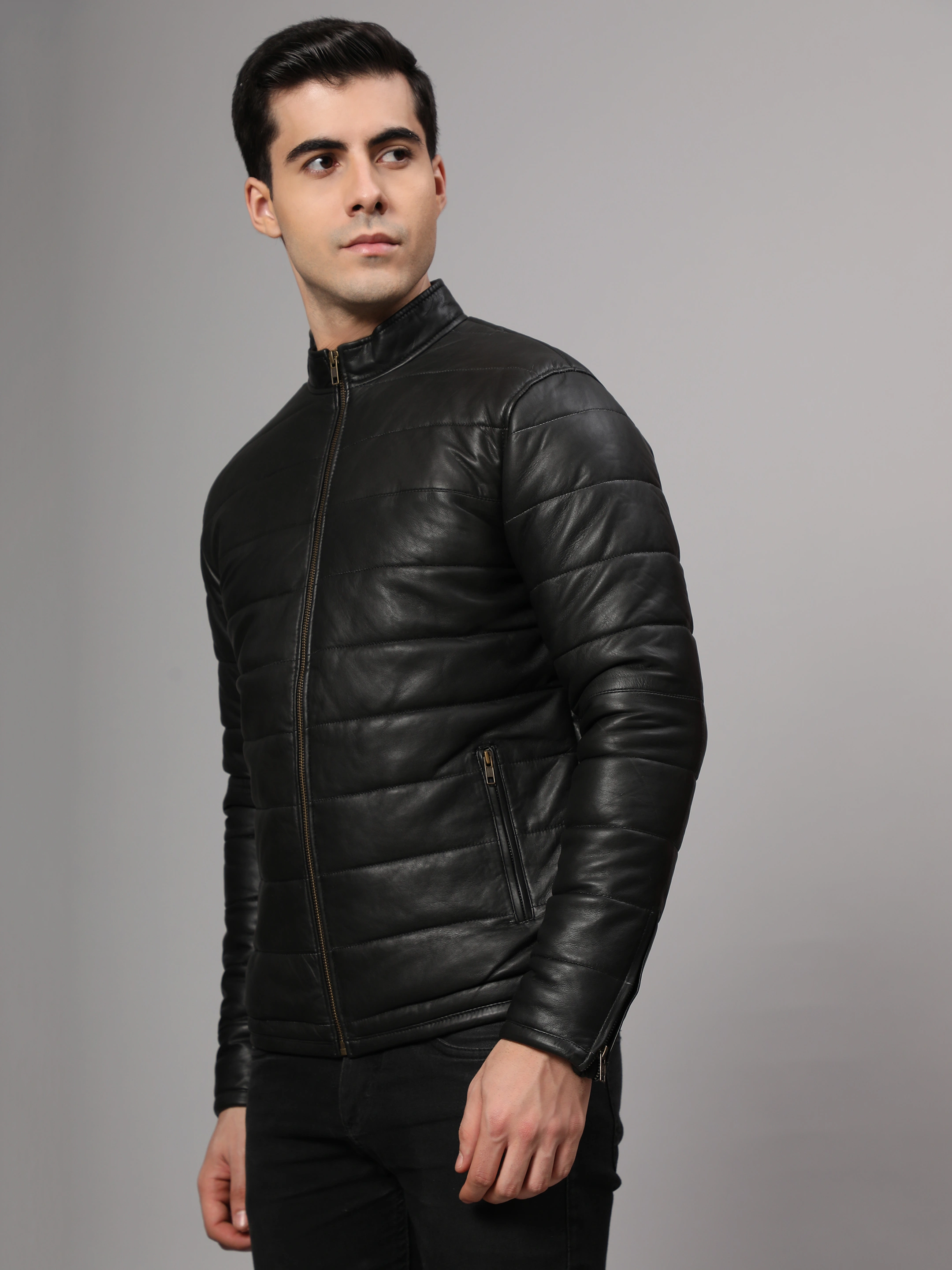 Quilted Bomber Jacket || Charmshilp🏇🏇-XS-3