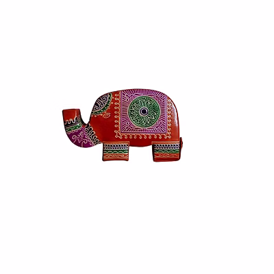 pure leather piggy bank elephant design code 1042