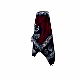 hand batik dupatta shawl pure cotton code 1039