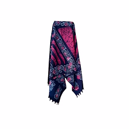 hand batik dupatta shawl pure cotton code 1035