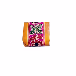 pure leather lipstick case box holder with mirror for 3 lipsticks code 1150
