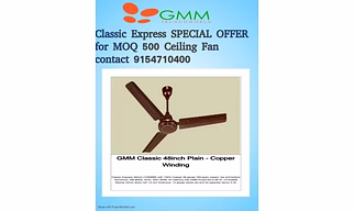 GMM Classic Ceiling fan