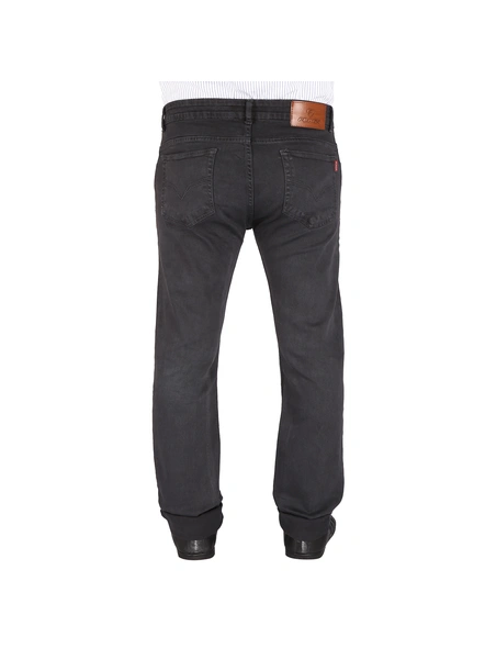 FLAGS Men's Slim Fit Jeans (BasicSTR)-30-Dark Grey-1