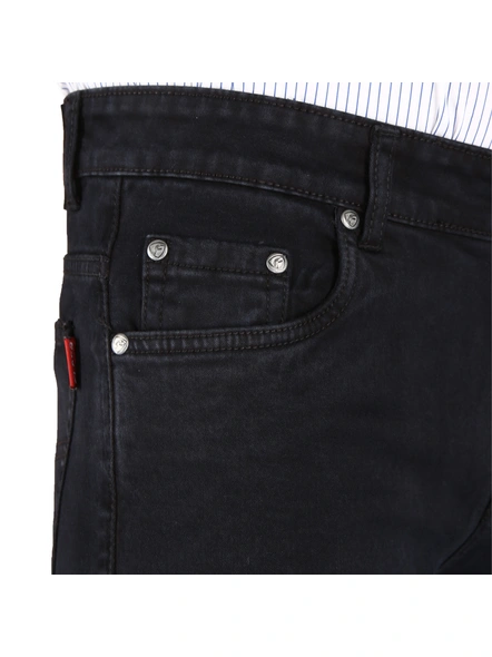 FLAGS Men's Slim Fit Jeans (BasicSTR)-38-Dark Grey-3