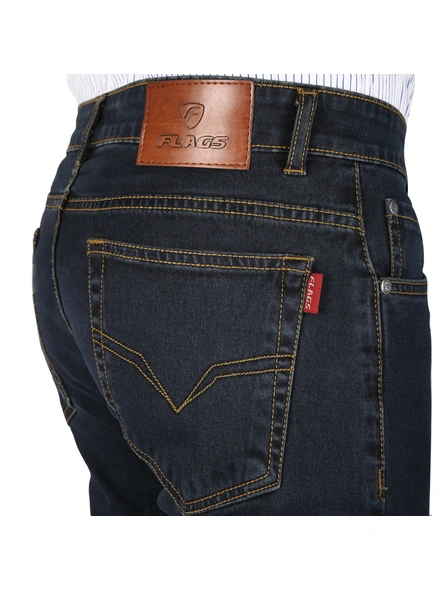FLAGS Men's Slim Fit Jeans (BasicSTR)-30-Olive-4