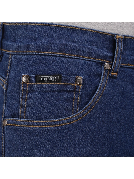 Outdoor Men's Regular Fit Jeans (OutdoorJeans8)-32-Dark Blue-4