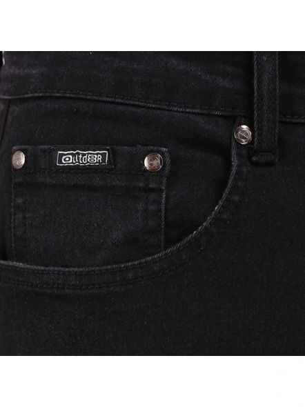 Outdoor Men's Regular Fit Jeans (OutdoorJeans8)-34-Jet Black-4