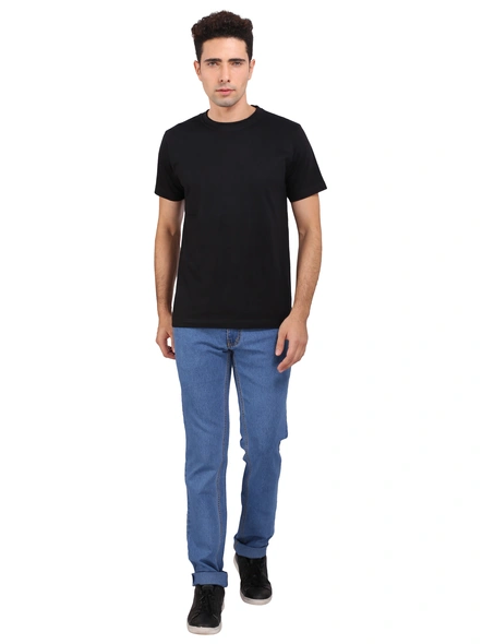 Outdoor Men's Regular Fit Jeans (OutdoorJeans8)-38-Blue-3