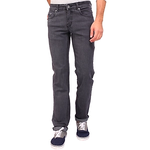 FLAGS Men's Straight Fit Jeans (Super Stretch)