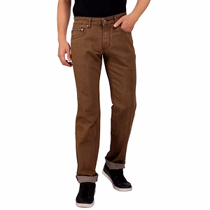 FLAGS Men's Straight Fit Jeans (Super Stretch)