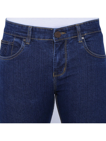 FLAGS Men's Slim Fit Jeans (Raml122)-46-Dark Blue-4