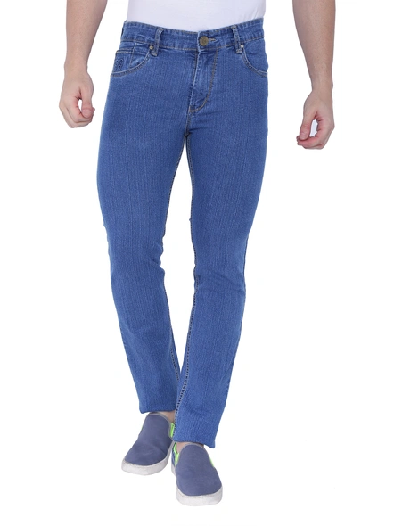 FLAGS Men's Slim Fit Jeans (Raml122)-Raml12243-STR-30-M-Blue