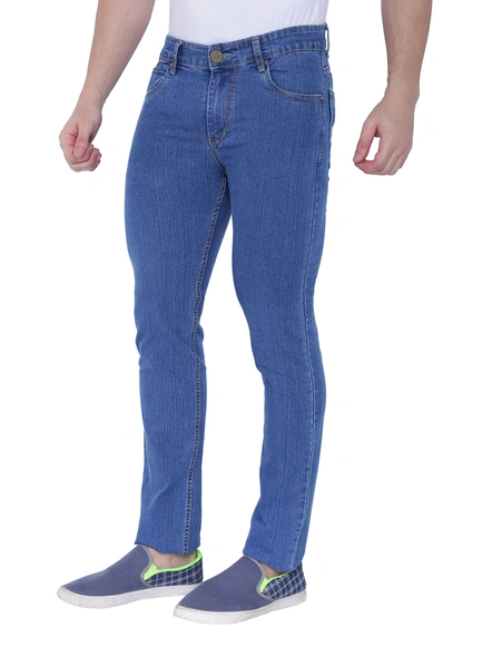 FLAGS Men's Slim Fit Jeans (Raml122)-30-Medium Blue-2