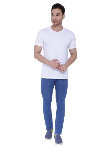 FLAGS Men's Slim Fit Jeans (Raml122)-30-Medium Blue-5