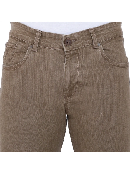 FLAGS Men's Slim Fit Jeans (Raml122)-36-Dark Khaki-3
