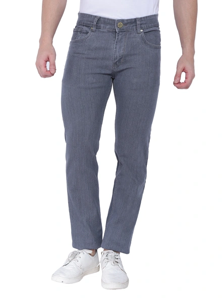 FLAGS Men's Slim Fit Jeans (Raml122)-Raml12251-STR-30-L-Gray
