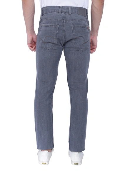 FLAGS Men's Slim Fit Jeans (Raml122)-30-Light Grey-1
