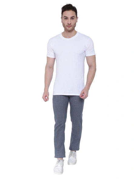 FLAGS Men's Slim Fit Jeans (Raml122)-30-Light Grey-5