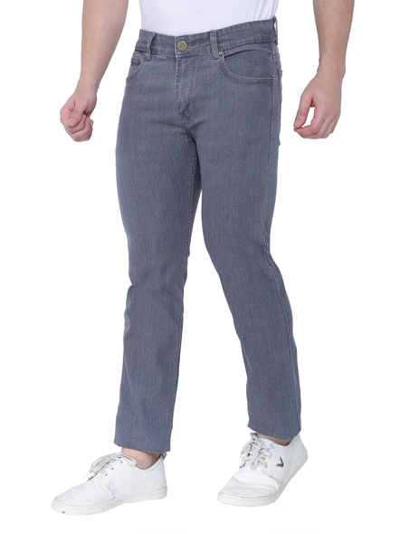FLAGS Men's Slim Fit Jeans (Raml122)-38-Light Grey-2