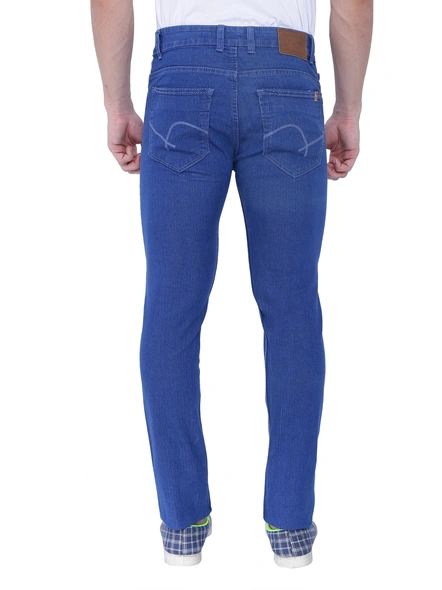 FLAGS Men's Slim Fit Jeans (Raml122)-36-Sky Blue-1