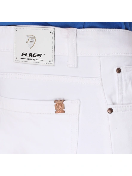 FLAGS Men's Slim Fit Jeans (Raml-Flags)-36-White-3