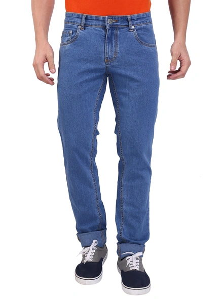 FLAGS Men's Slim Fit Jeans (Raml-Economy)-Raml57201-STR-30-MBlue