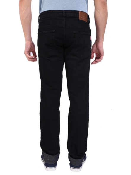 FLAGS Men's Slim Fit Jeans (Raml-Economy)-36-Black-1