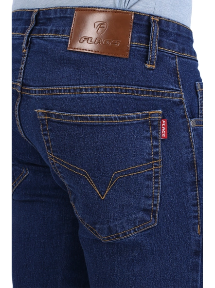 FLAGS Men's Slim Fit Jeans (Raml-Economy)-36-Dark Blue-3