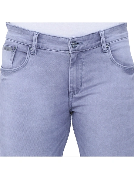 FLAGS Men's Slim Fit Stretch Jeans (Raml987)-Grey-34-4