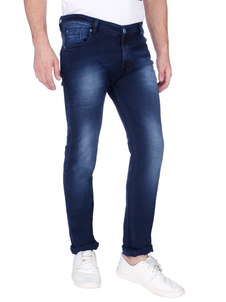 FLAGS Men's Slim Fit Stretch Jeans (Raml989)-Carbon Blue-32-2