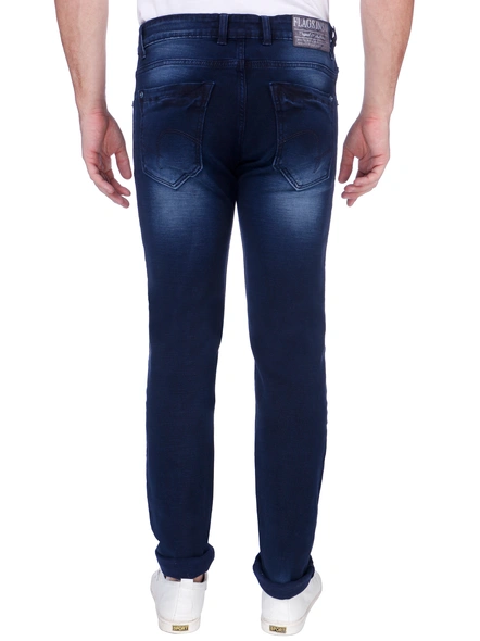 FLAGS Men's Slim Fit Stretch Jeans (Raml989)-Carbon Blue-38-1