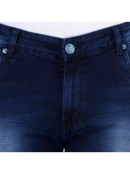 FLAGS Men's Slim Fit Stretch Jeans (Raml989)-Carbon Blue-40-3