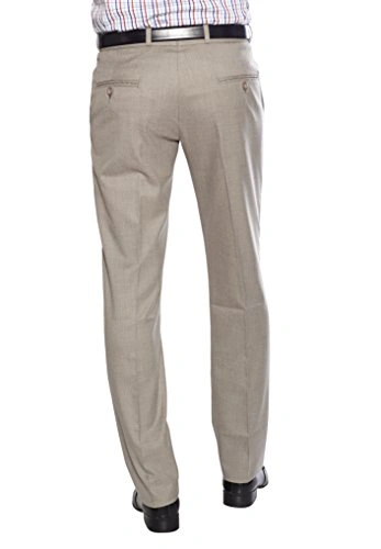 FLAGS Men's Formal Trouser PV Stretch (Trouser)-40-Fawn-1