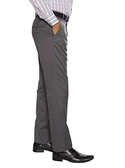 FLAGS Men's Formal Trouser PV Stretch (Trouser)-30-Medium Grey-2