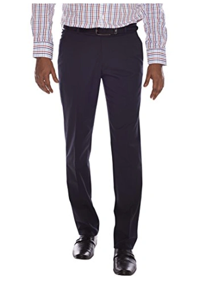 FLAGS Men's Formal Trouser PV Stretch (Trouser)-Trouser_007_NBlue_STR-30