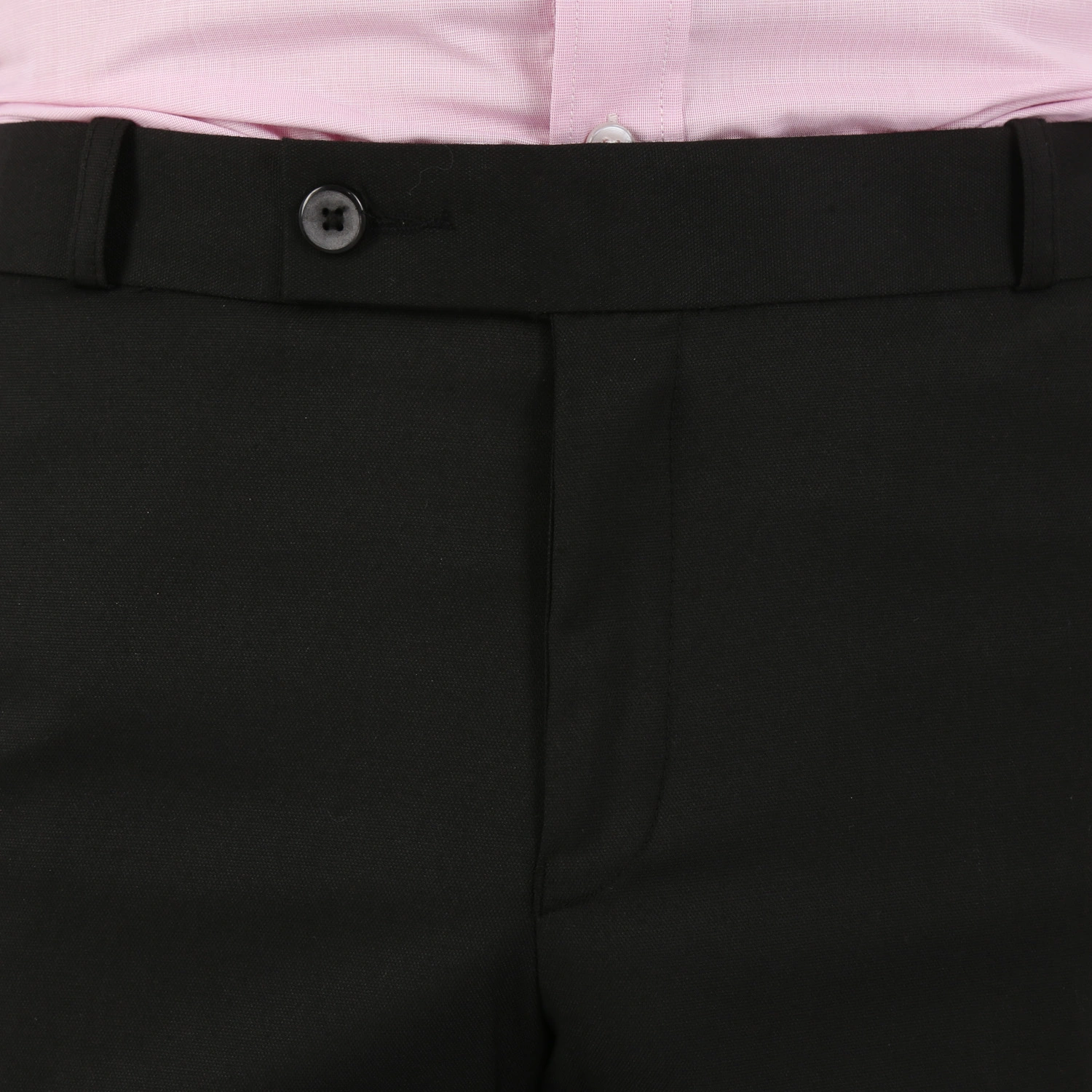 FLAGS Men's Formal Trouser PV Stretch (Trouser)-34-Black-4