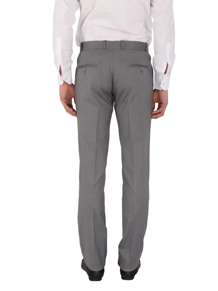 FLAGS Men's Formal Trouser PV Stretch (Trouser)-32-Grey-2