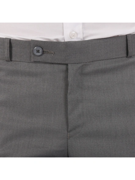FLAGS Men's Formal Trouser PV Stretch (Trouser)-36-Grey-4