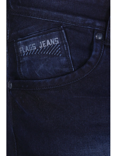 FLAGS Men's Jeans(FASH-07)-30-Dark Blue-4