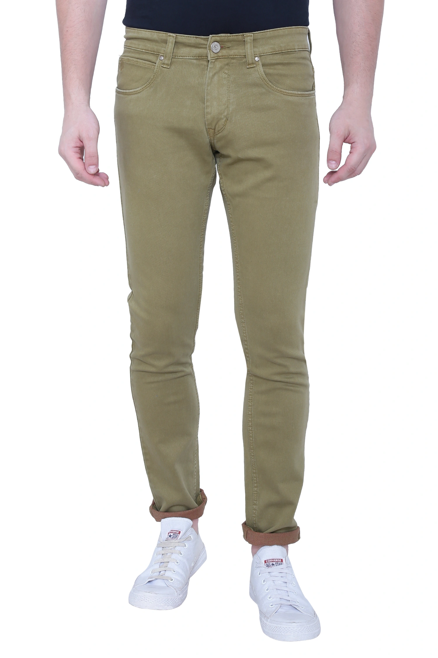 JACKWIN Men's Jeans-Local_1901JW_Khaki_30