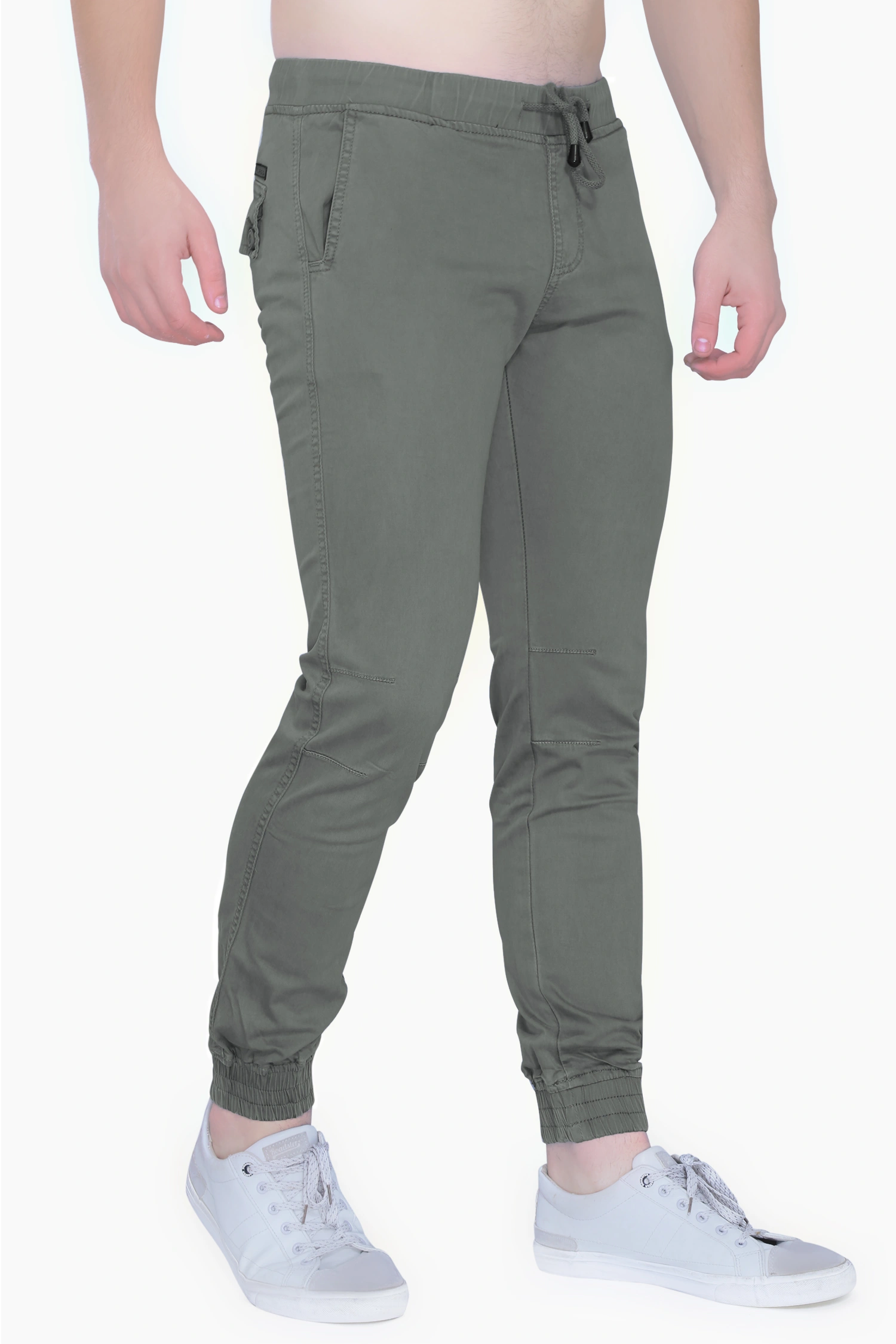 FLAGS Men's Relax Fit Joggers Pant (047-JGGR)-Cement-38-2